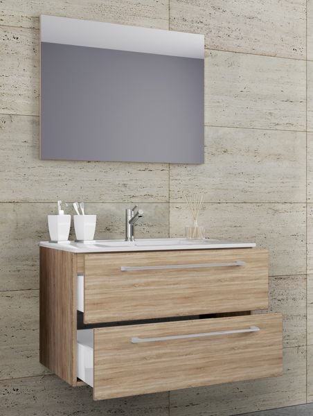 Produktbild: 3-tlg. Waschplatz Waschtisch Badinos Schublade SP