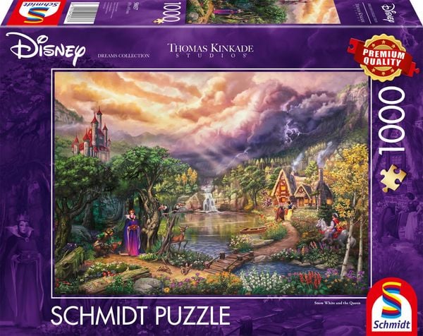 Schmidt Spiele - Thomas Kinkade - Disney Dreams Collection - Snow White and the Queen, 1.000 Teile