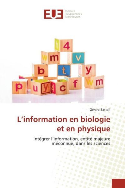Produktbild: L'information en biologie et en physique