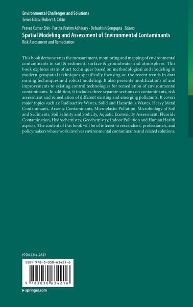 Produktbild: Spatial Modeling and Assessment of Environmental Contaminants
