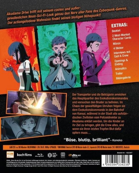 Produktbild: Akudama Drive - Staffel 1 - Vol. 3 (Ep. 9-12) im Sammelschuber