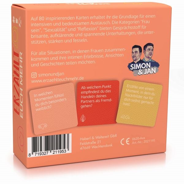 Produktbild: SIMON & JAN - Erz&auml;hlt euch mehr f&uuml;r Frauen