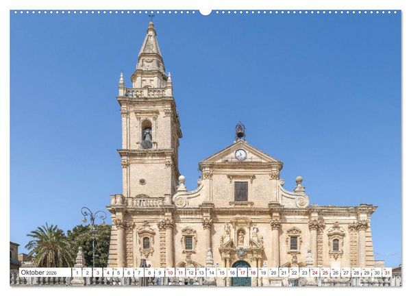 Produktbild: Sizilien - Sp&auml;tbarocke Pracht im Val di Noto (Wandkalender 2026 DIN A2 quer), CALVENDO Monatskalender