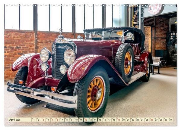 Produktbild: Nationales Auto Museum, The Loh Collection (hochwertiger Premium Wandkalender 2026 DIN A2 quer), Kunstdruck in Hochglanz