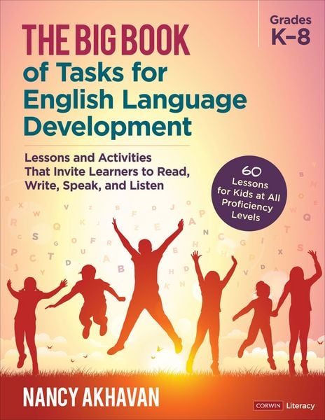 Produktbild: The Big Book of Tasks for English Language Development, Grades K-8