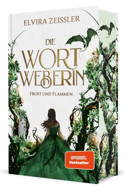Die Wortweberin - Frost und Flammen, Gebundene Ausgabe von Elvira Zeissler, Nova MD, 978-3-9894274-2-6
