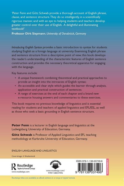 Produktbild: Introducing English Syntax