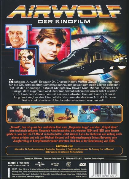 Produktbild: Airwolf - Der Kinofilm