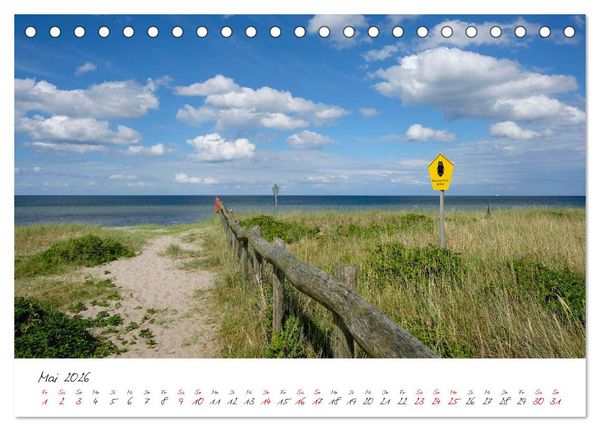 Produktbild: Maasholm - der Fischerort an Schlei und Ostsee (Tischkalender 2026 DIN A5 quer), CALVENDO Monatskalender