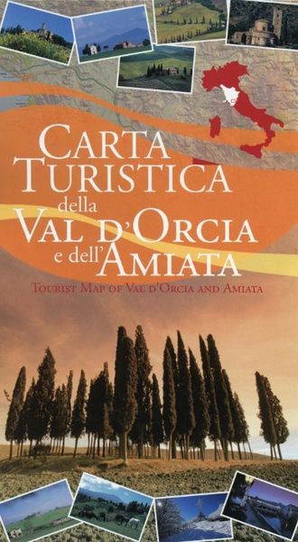 Produktbild: Carta turistica della Val d'Orcia