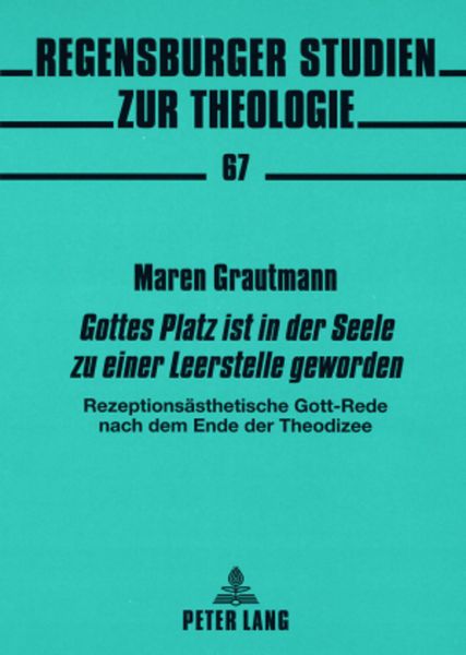 Produktbild: &laquo;Gottes Platz ist in der Seele zu einer Leerstelle geworden&raquo;