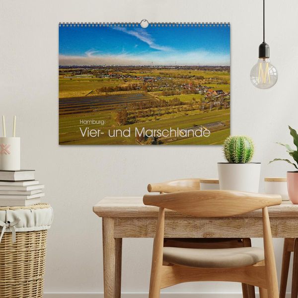 Produktbild: Hamburg: Vier- und Marschlande (Wandkalender 2026 DIN A3 quer), CALVENDO Monatskalender