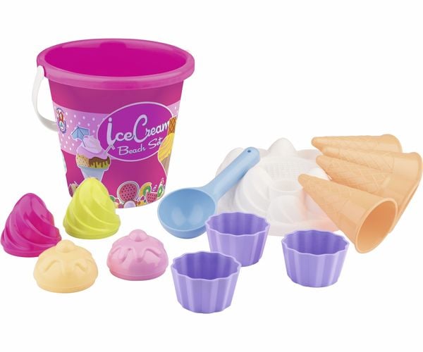 Produktbild: Simba 107114092 - Eimergarnitur, Sandkasten Set, 14-teilig, sortiert