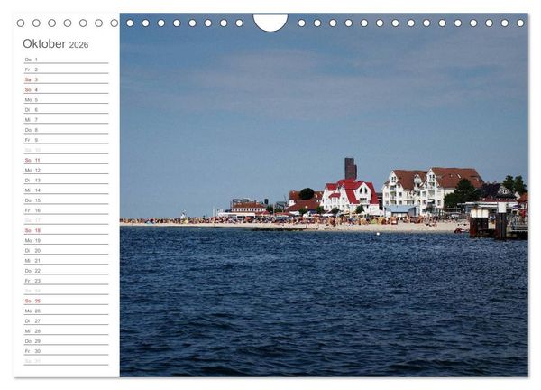 Produktbild: Laboe - Ostsee - Sommer (Wandkalender 2026 DIN A4 quer), CALVENDO Monatskalender