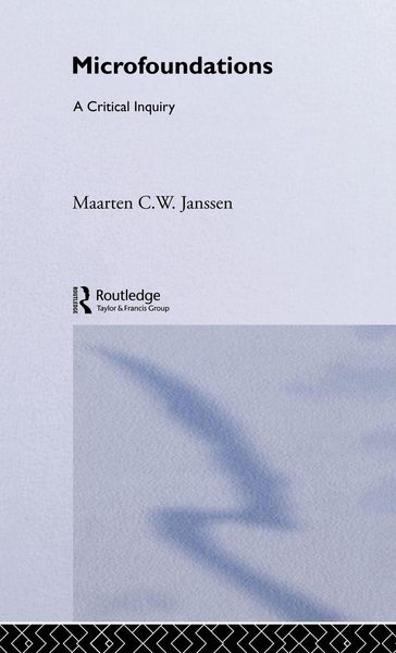 Produktbild: Microfoundations
