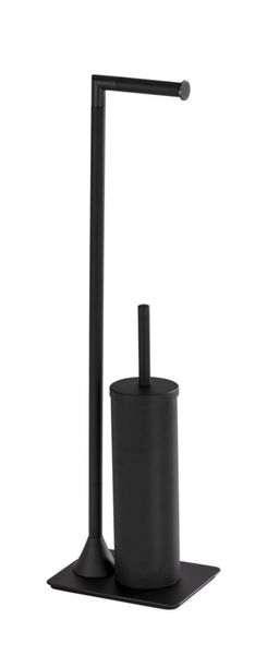 Produktbild: Stand WC-Garnitur Mod. Hella, Schwarz matt lackiert