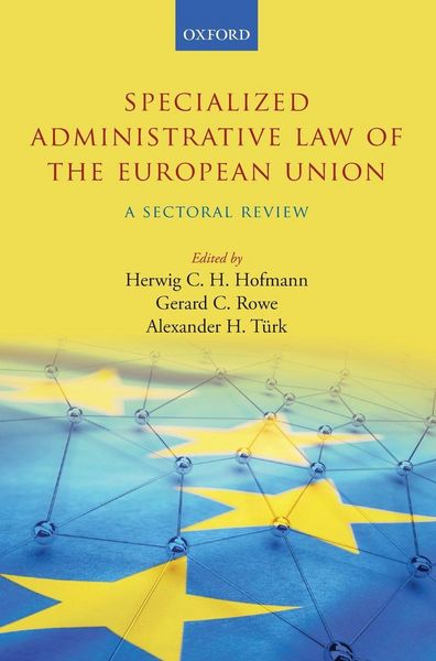 Produktbild: Specialized Administrative Law of the European Union