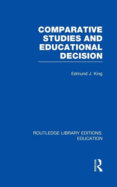 Produktbild: Comparative Studies and Educational Decision