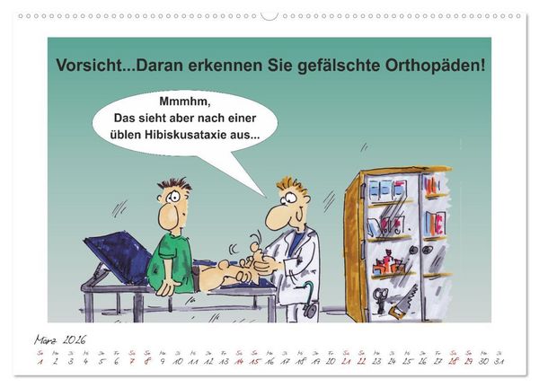 Produktbild: HANSELs kleiner Laufkalender (hochwertiger Premium Wandkalender 2026 DIN A2 quer), Kunstdruck in Hochglanz