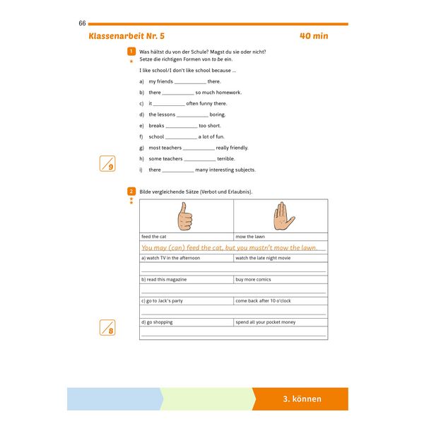 Produktbild: Fit f&uuml;r die Klassenarbeit - Gymnasium Neubearbeitung 2026