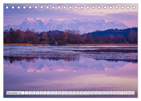 Produktbild: Berchtesgadener Alpen - Landschaften zum Tr&auml;umen (Tischkalender 2027 DIN A5 quer), CALVENDO Monatskalender