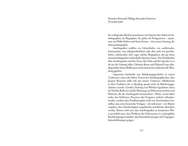 Produktbild: Um sein Leben schreiben - Texte zu Herkunft und Zukunft
