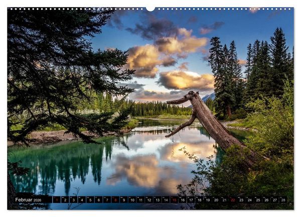 Produktbild: West-Kanada (hochwertiger Premium Wandkalender 2026 DIN A2 quer), Kunstdruck in Hochglanz