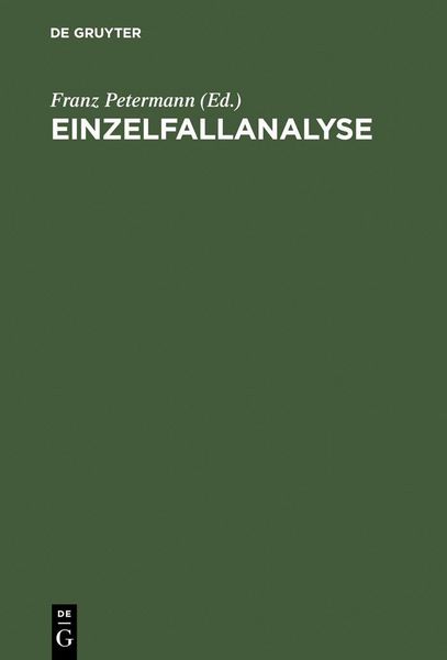 Produktbild: Einzelfallanalyse