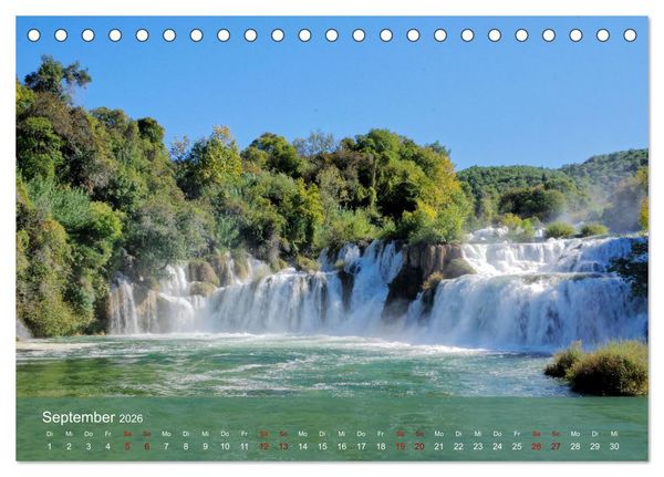 Produktbild: Dalmatien - Stille Orte (Tischkalender 2026 DIN A5 quer), CALVENDO Monatskalender