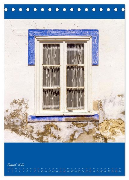 Produktbild: Alte Fenster (Tischkalender 2026 DIN A5 hoch), CALVENDO Monatskalender