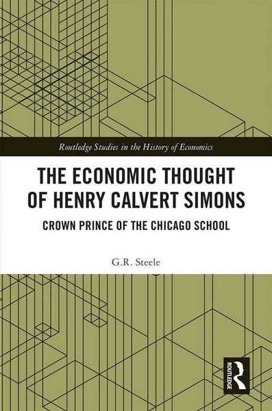 Produktbild: The Economic Thought of Henry Calvert Simons