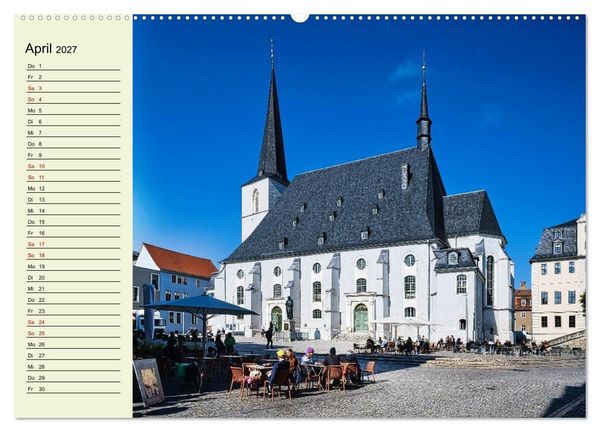 Produktbild: Weimar - Mit Plan durch das Jahr (hochwertiger Premium Wandkalender 2027 DIN A2 quer), Kunstdruck in Hochglanz
