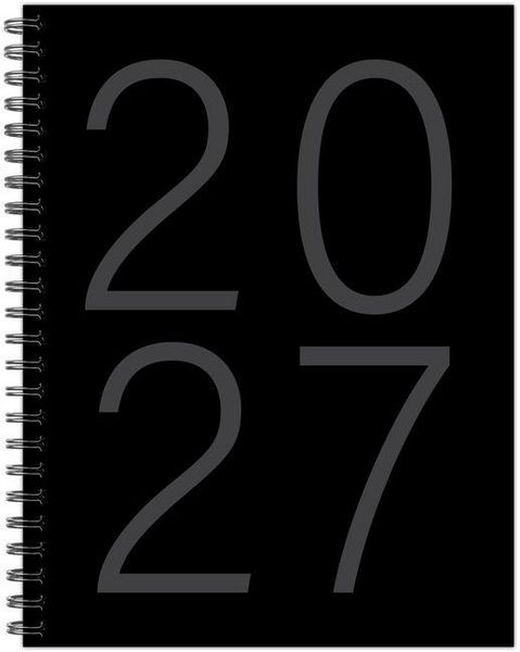 Produktbild: Black 2027 6.5 X 8.5 Weekly Monthly Softcover Planner
