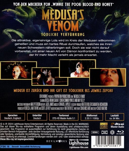 Produktbild: Medusa's Venom - T&ouml;dliche Verf&uuml;hrung