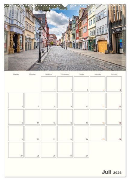 Produktbild: Coburg - im Wandel der Zeit (Wandkalender 2026 DIN A2 hoch), CALVENDO Monatskalender