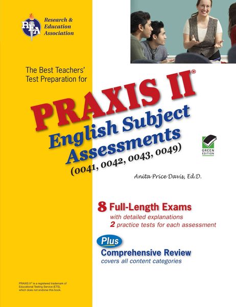 Produktbild: Praxis II 0041 English Language, Literature & Composition: Content Knowledge W/CD