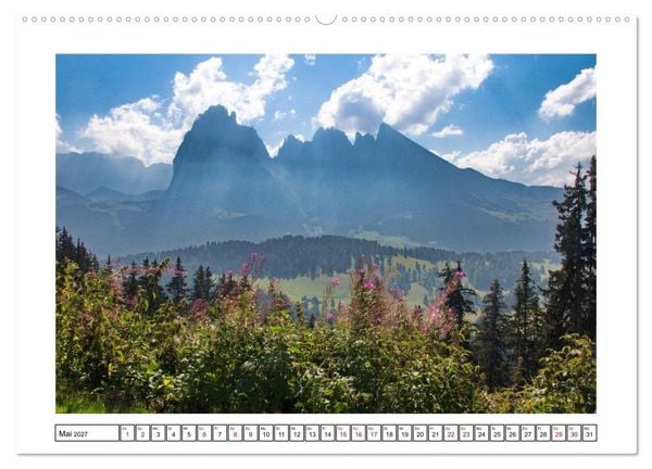 Produktbild: &Uuml;ber dem Gr&ouml;dnertal (Wandkalender 2027 DIN A2 quer), CALVENDO Monatskalender