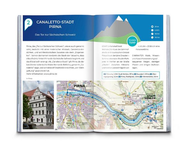 Produktbild: KOMPASS Inspiration S&auml;chsische Schweiz & B&ouml;hmische Schweiz