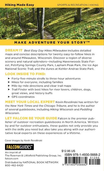 Produktbild: Best Easy Day Hikes Milwaukee