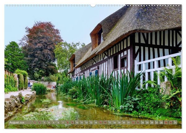 Produktbild: Normandie. Poesie in Frankreichs Norden (hochwertiger Premium Wandkalender 2026 DIN A2 quer), Kunstdruck in Hochglanz