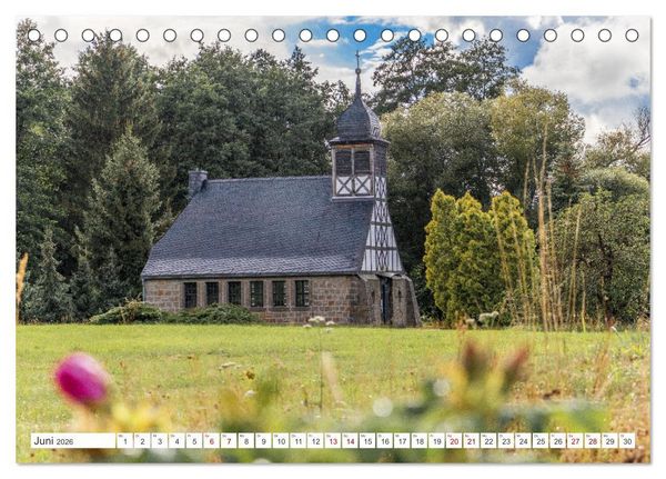Produktbild: Zwischen Spree und Nei&szlig;e - Ein Jahr in der Lausitzer Vielfalt (Tischkalender 2026 DIN A5 quer), CALVENDO Monatskalender