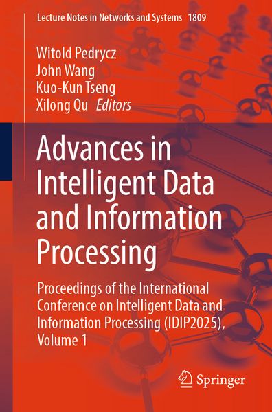 Produktbild: Advances in Intelligent Data and Information Processing
