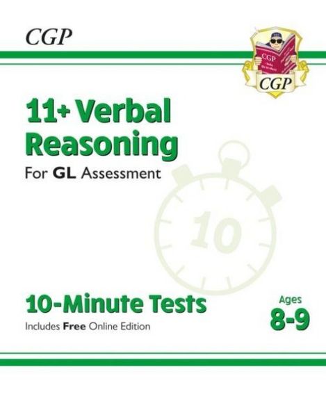 Produktbild: 11+ GL 10-Minute Tests: Verbal Reasoning - Ages 8-9 (with Online Edition)