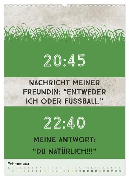 'Ich mag Fußball… und vielleicht drei Leute. Sprüche und Weisheiten vom