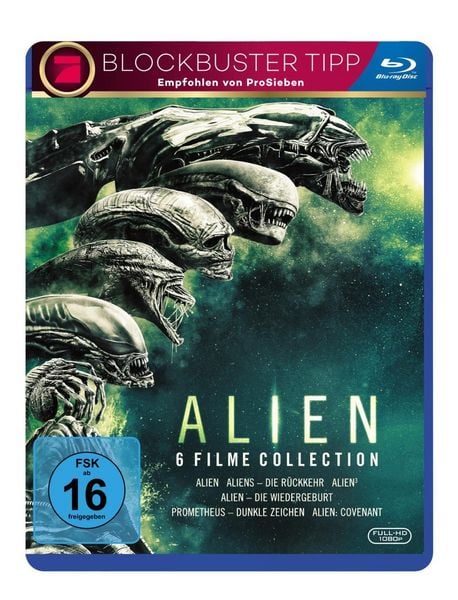 Produktbild: Alien 1-6 [6 BRs]