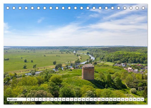 Produktbild: Die Uckermark - Eine Reise durch die Toskana des Nordens (Tischkalender 2026 DIN A5 quer), CALVENDO Monatskalender
