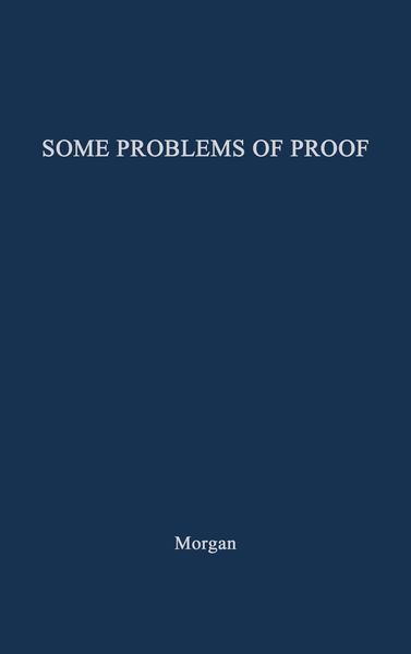 Produktbild: Some Problems of Proof Under the Anglo-American System of Litigation.