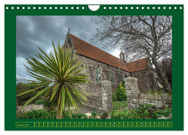 Produktbild: Rundreise: Dorset in sieben Tagen (Wandkalender 2026 DIN A4 quer), CALVENDO Monatskalender