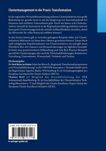 Produktbild: Clustermanagement in der Praxis: Transformation