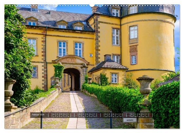 Produktbild: Bad Wildungen, Kurstadt mit Herz (hochwertiger Premium Wandkalender 2026 DIN A2 quer), Kunstdruck in Hochglanz